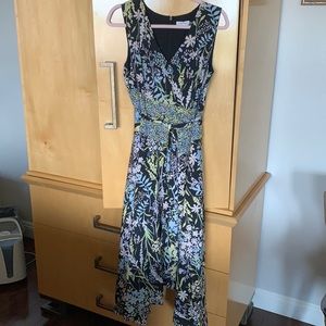 Gorgeous Calvin Klein Asymmetrical flowy Dress